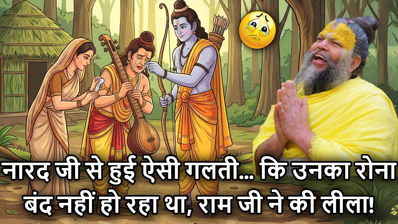 🎶😰 Narad Ji Se Hui Galti… 😭 Ki Unka Rona Band Nahi Ho Raha Tha, 🏹 Ram Ji Ne Ki Leela!