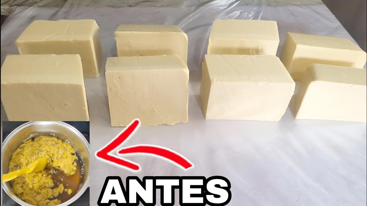 APRENDA DE VEZ A CONSERTAR QUALQUER SABÃO EM BARRA E LÍQUIDO TALHADO