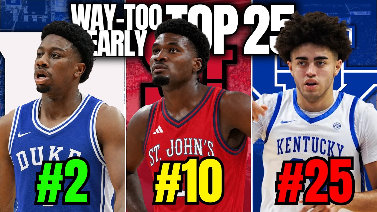 College Basketball Preseason Top 25 Rankings after NBA Draft Withdrawals