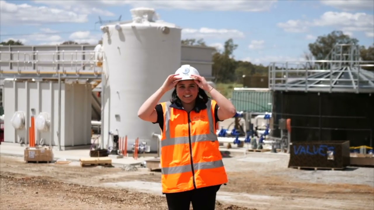 Wodonga Wastewater Treatment Plant upgrade - site tour