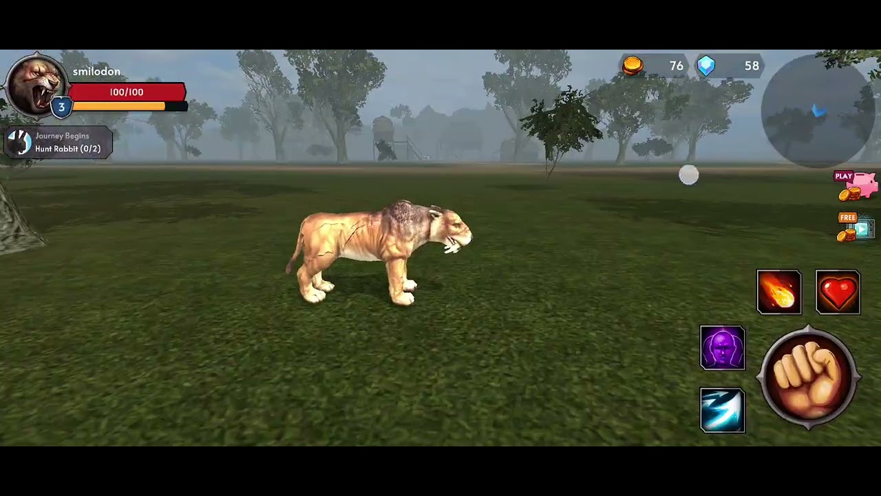 Smilodon o sabertooth🤨