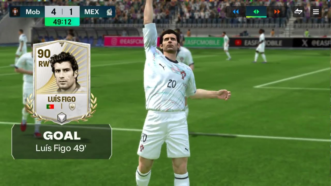 FC Mobile Capped Legends Portugal vs Mexico