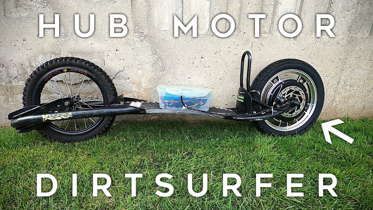 DIY Electric Dirtsurfer - Specs & Test Run