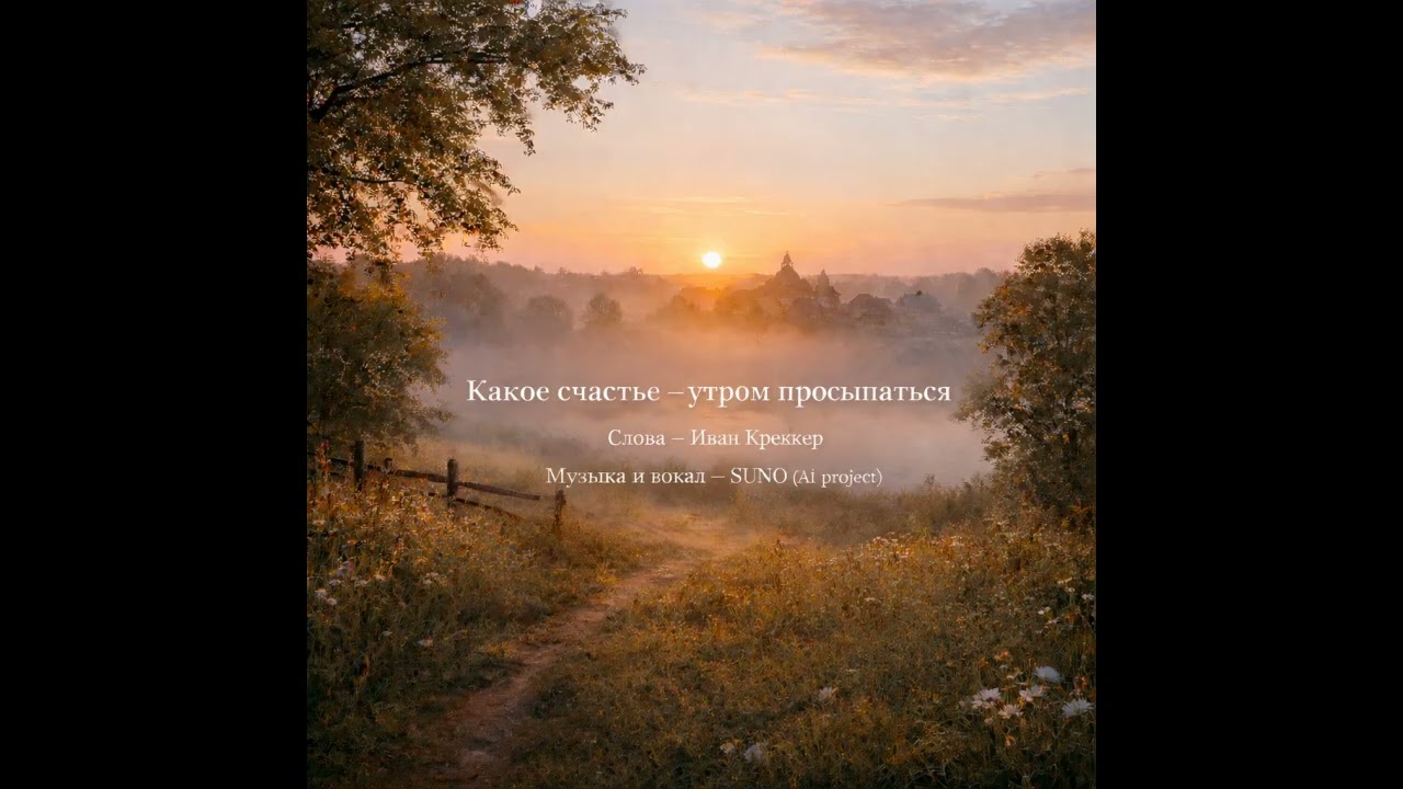 Какое счастье утром просыпаться