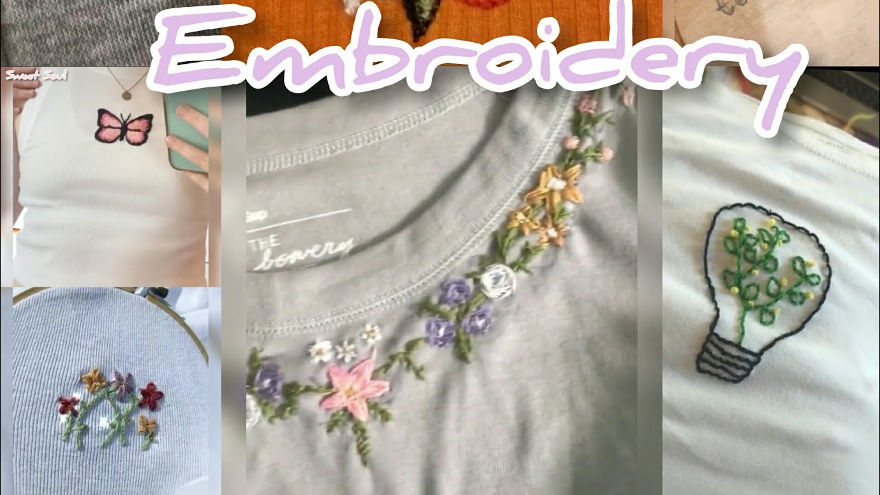 Embroidery TikTok Compilation