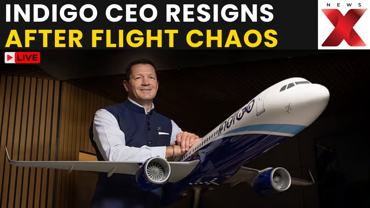 IndiGo CEO Resignation LIVE: Pieter Elbers Resigns Amid Flight Chaos Controversy | Latest News