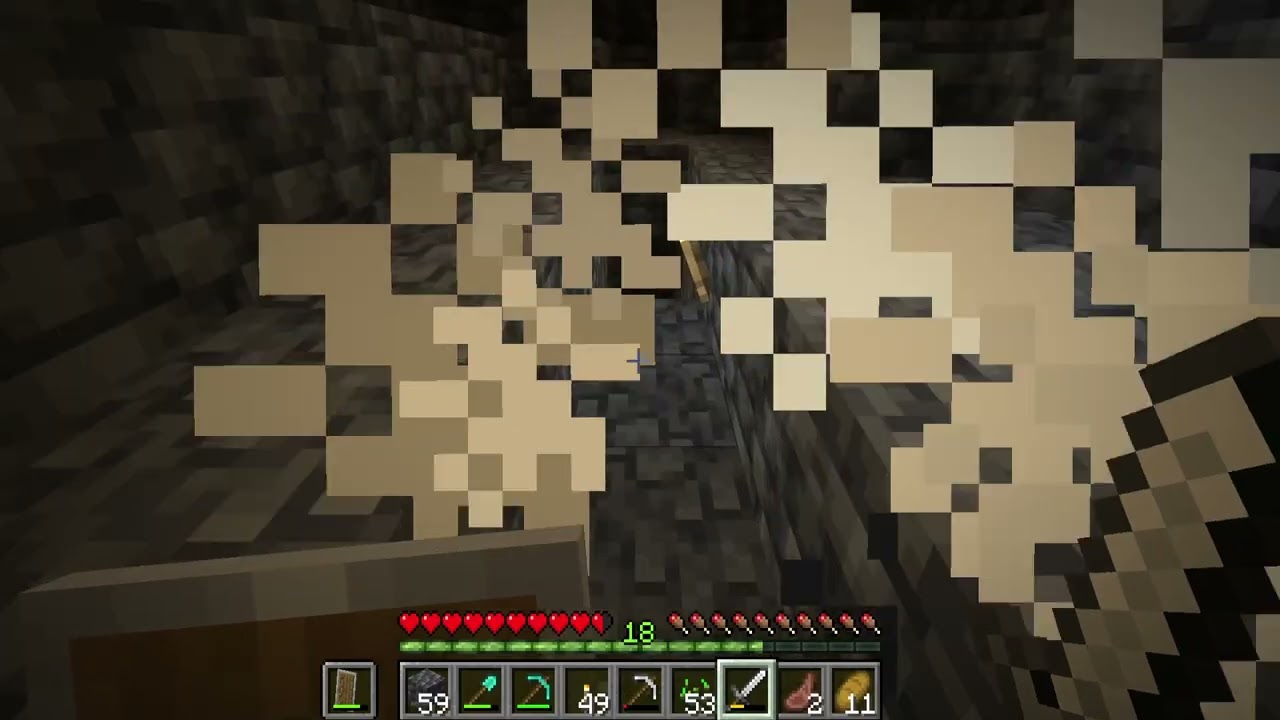 minecraft  de l'autre coté de la mine , c'est intéressant , survie jour 15 #minecraft #video #viral