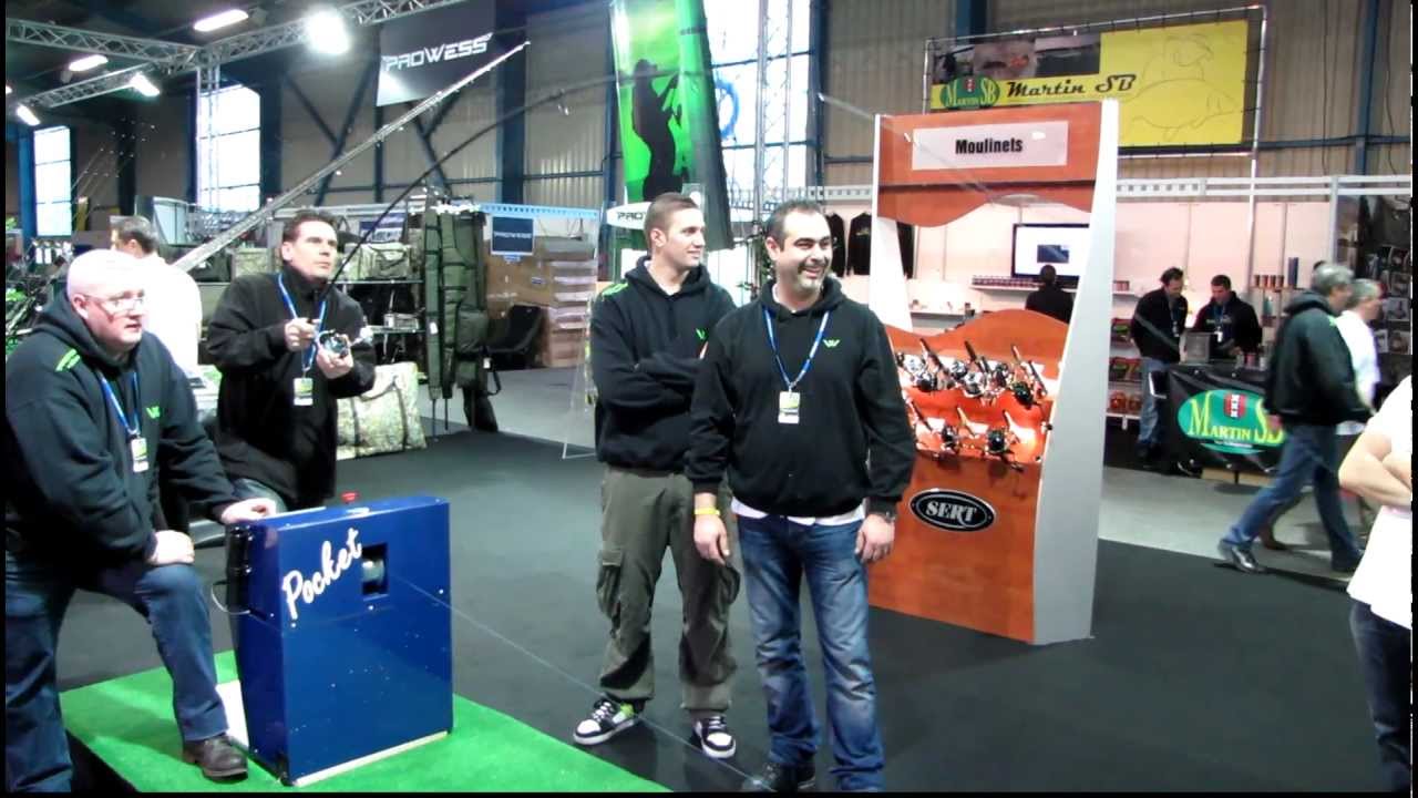 Test canne carpe Revolt Collector de PROWESS au salon de Montluçon 2012
