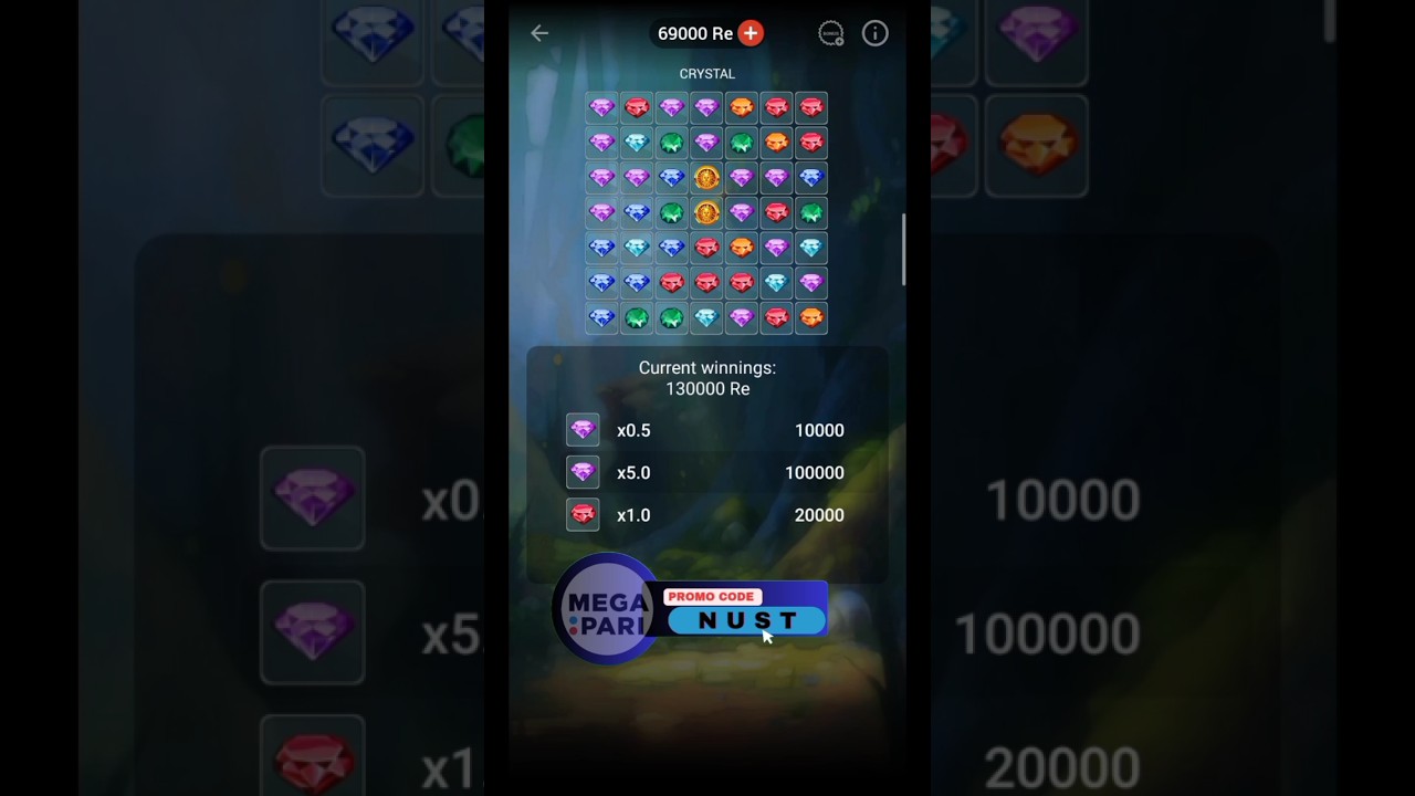 1XBET CRYSTAL😋😋 #thebigjacpot7 #viralvideo #trending #1xgames