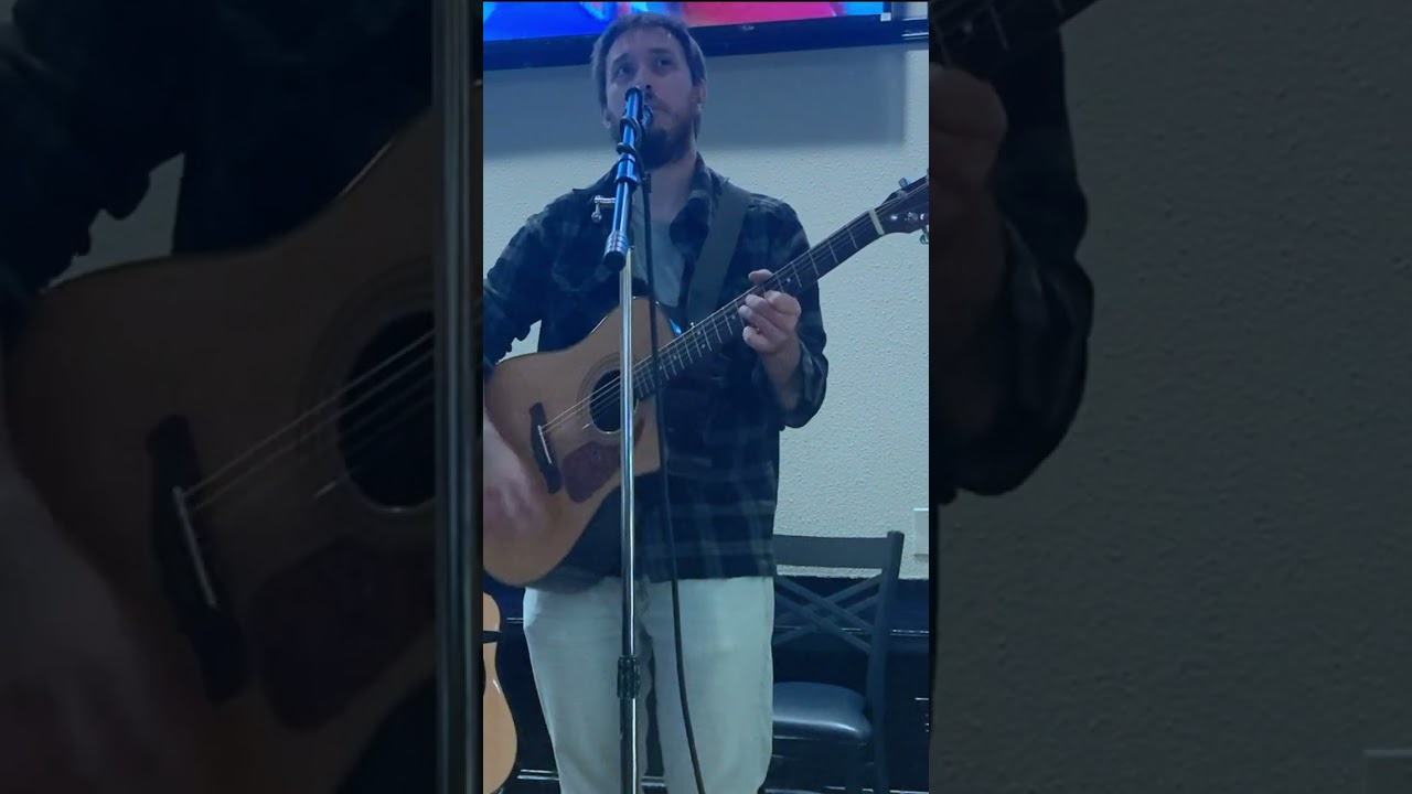 Radiohead Airbag cover Live at the Taproom Open Mic 12-1-2025