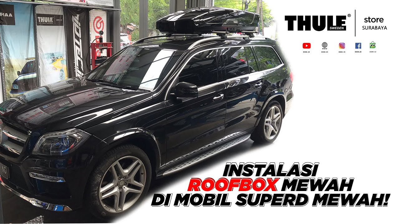 Roofbox Thule Motion XT | Mercedez Benz GL 350 CDI | DBM ID