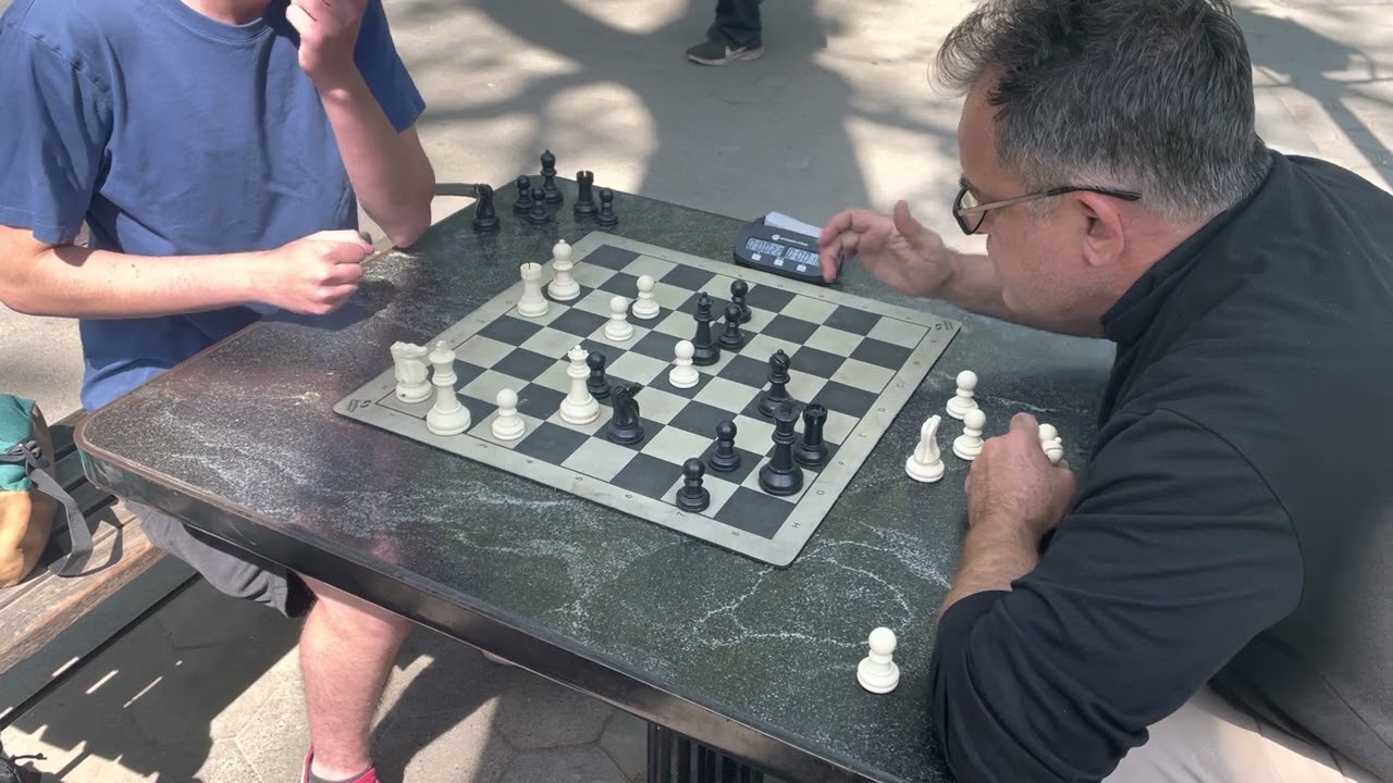 The Fastest Chess game you will ever see!!!!!! NYC chess WSQP