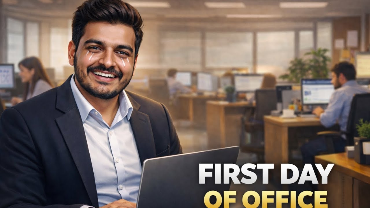 First day of office 🥲 episode:- 13 of daily life vlogs (@Lifewithrahul0)#like#vlog#trending#share