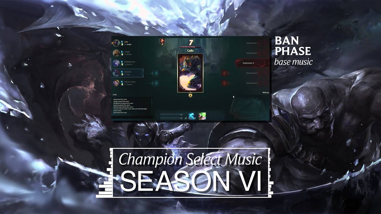 Champion Select Update 2016 — Complete Soundtrack