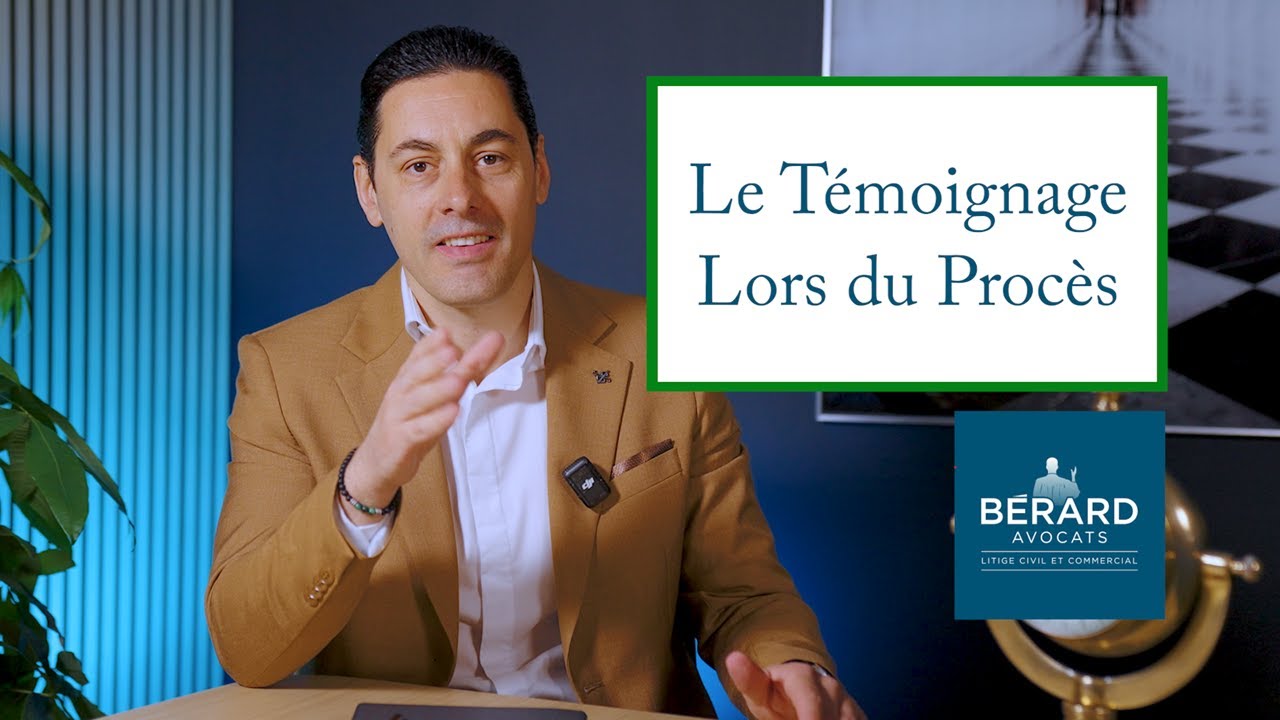 Préparer son témoignage devant un juge au Québec - Témoignage procès Québec