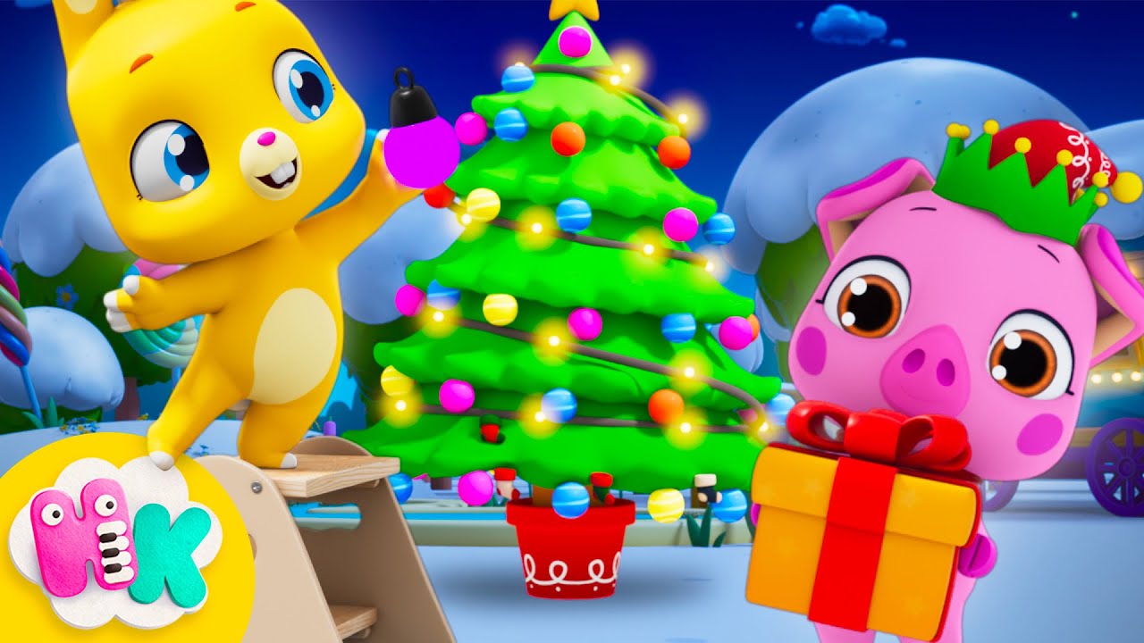 Rolničky 🎄 Pojďme zdobit na Vánoce 🎅 Hudba a vánoční písnička pro miminka 🎁 Dětské říkanky HeyKids