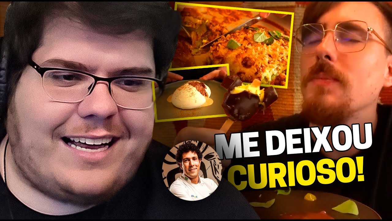 CASIMIRO REAGE: GABA NO RESTAURANTE DO NOVO JURADO DO MASTERCHEF - Balaio IMS | Cortes do Casimito