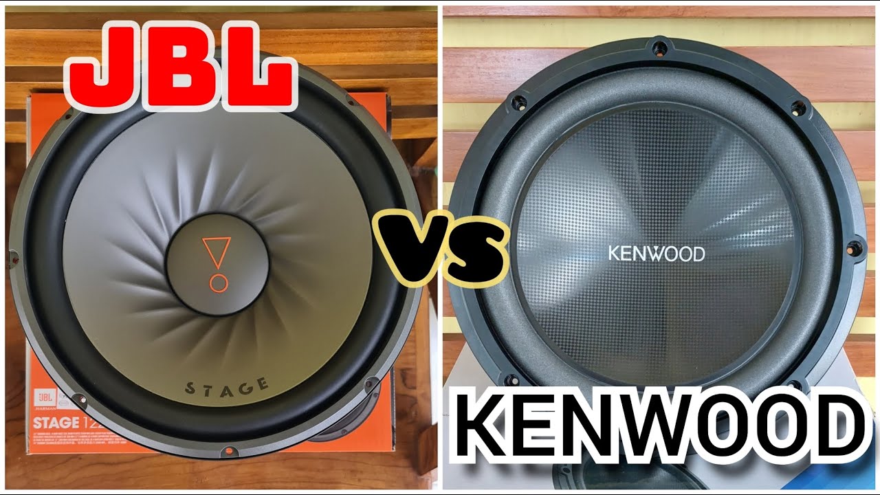 Komparasi Subwoofer JBL STAGE 122D Vs KENWOOD KFC MW3000
