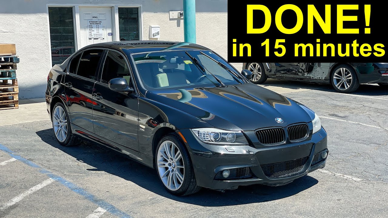 Part out a BMW 335i in 15 minutes!