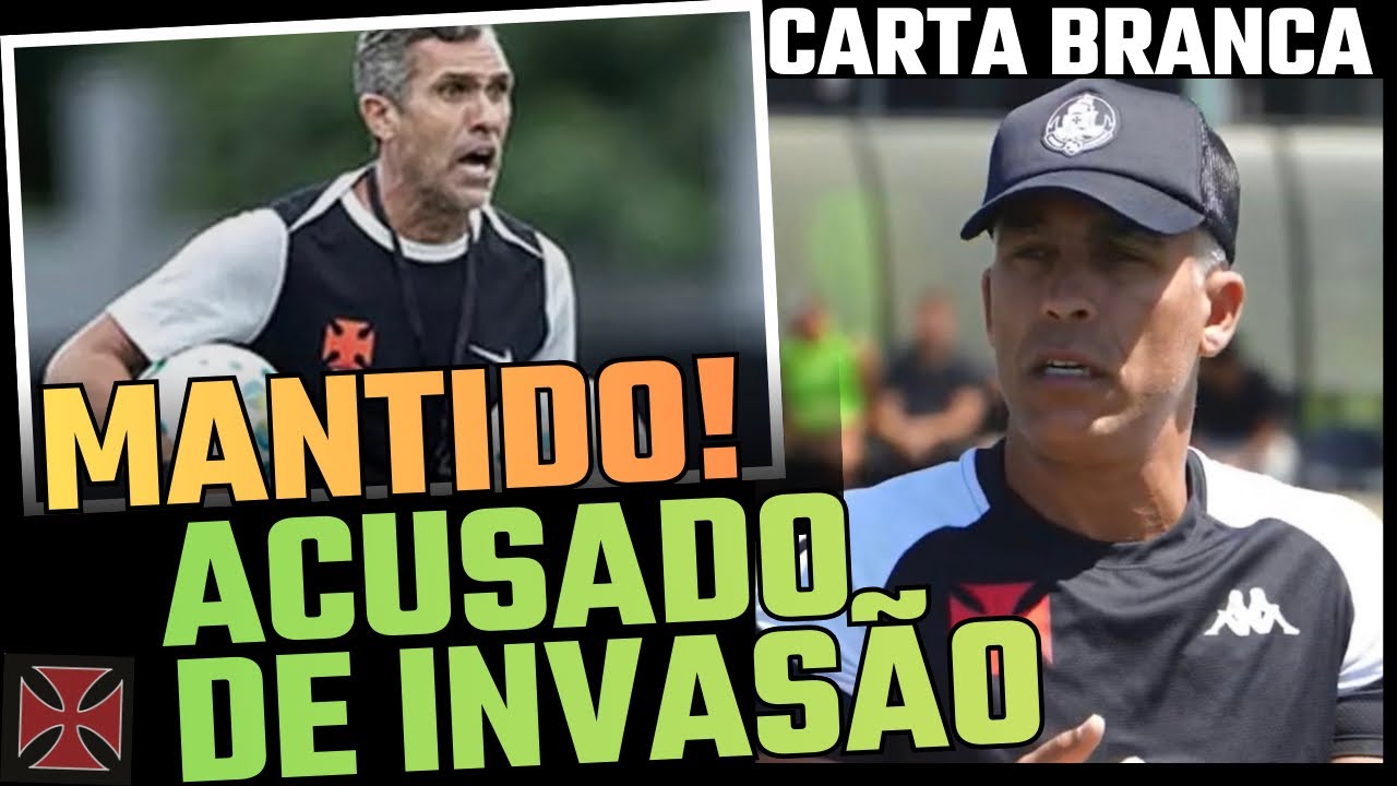 CARTA BRANCA NO VASCO.