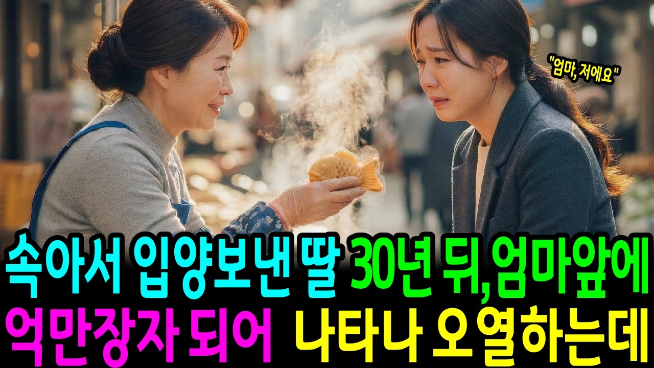 속아서 입양 보낸 딸 30년 뒤, 엄마 앞에 억만장자 되어 나타나 오열하는데...