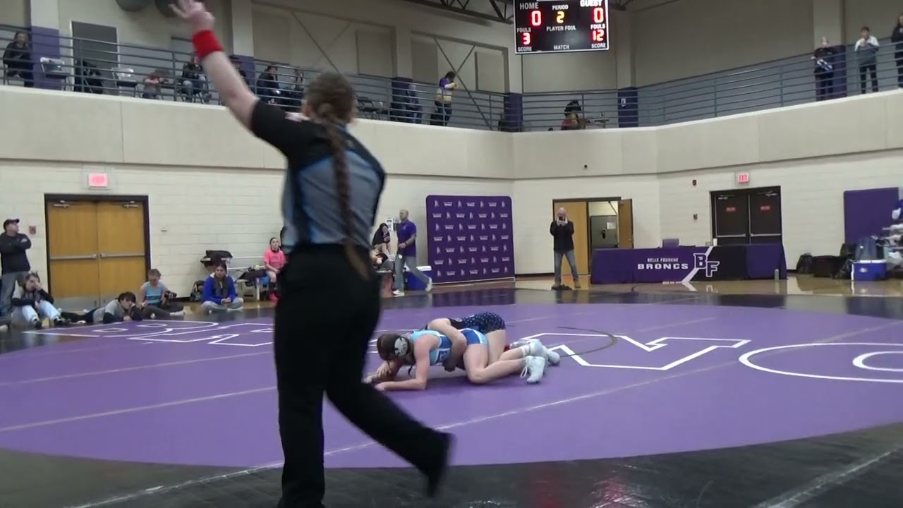 Belle Fourche Girls Invitational: G. Nelson STM vs. L. Dow RCS