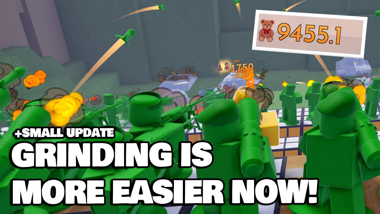 New Features! You Not Need Macro For Grind Anymore | Toy Soldierz | Roblox