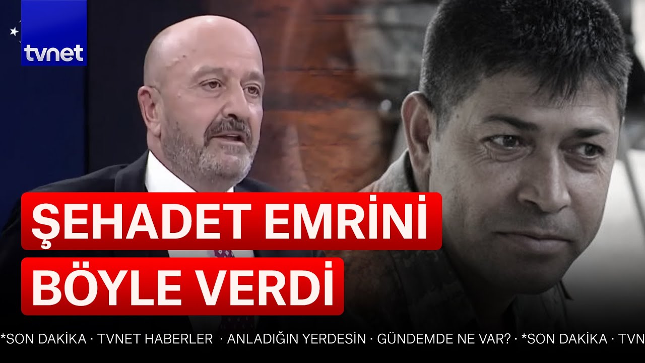 “Ömer’e Semih Terzi’yi öldür, sonunda şehadet var dedim”