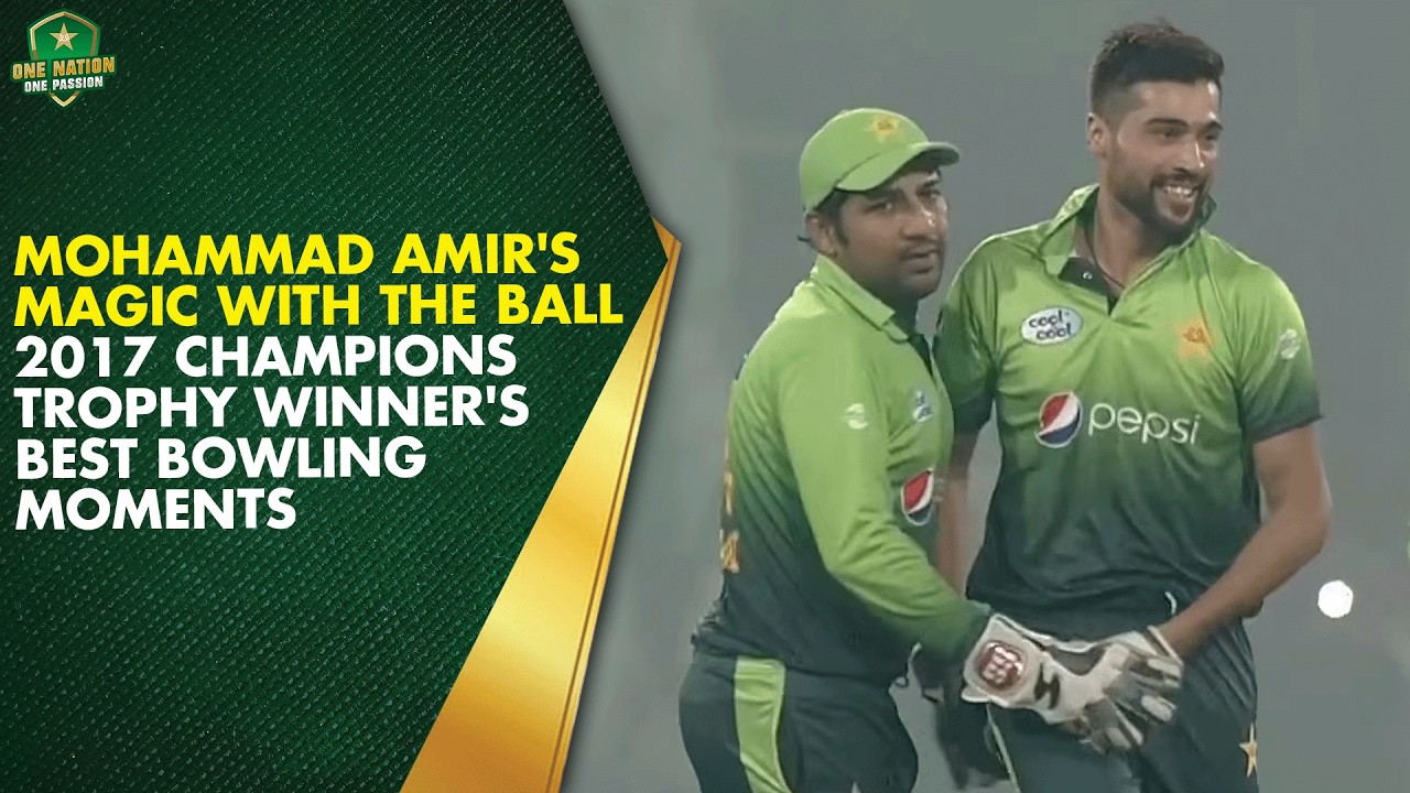 Mohammad Amir's Magic with the Ball | 2017 Champions Trophy Winner's Best Bowling Moments 🎯
