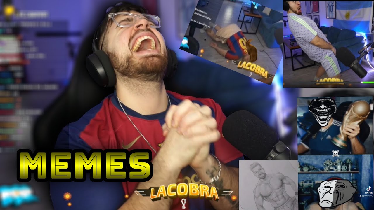 LA COBRA REACCIONA  A LOS MEMES DEL CHAT