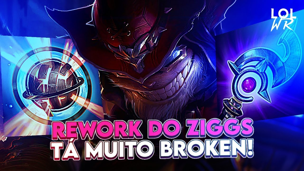 O REWORK DO ZIGGS CHEGOU!!! MICHELLY, PODE ENTRAR!!! | LoL Wild Rift