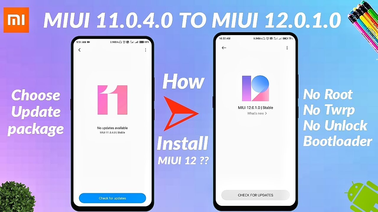 How to install MIUI 12 With Choose Update Package ?? Feat Redmi K20 🔥🔥🔥