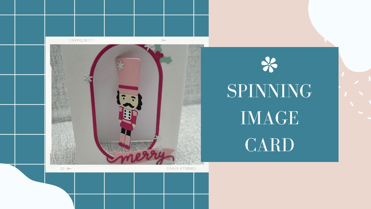 nutcracker spinner card