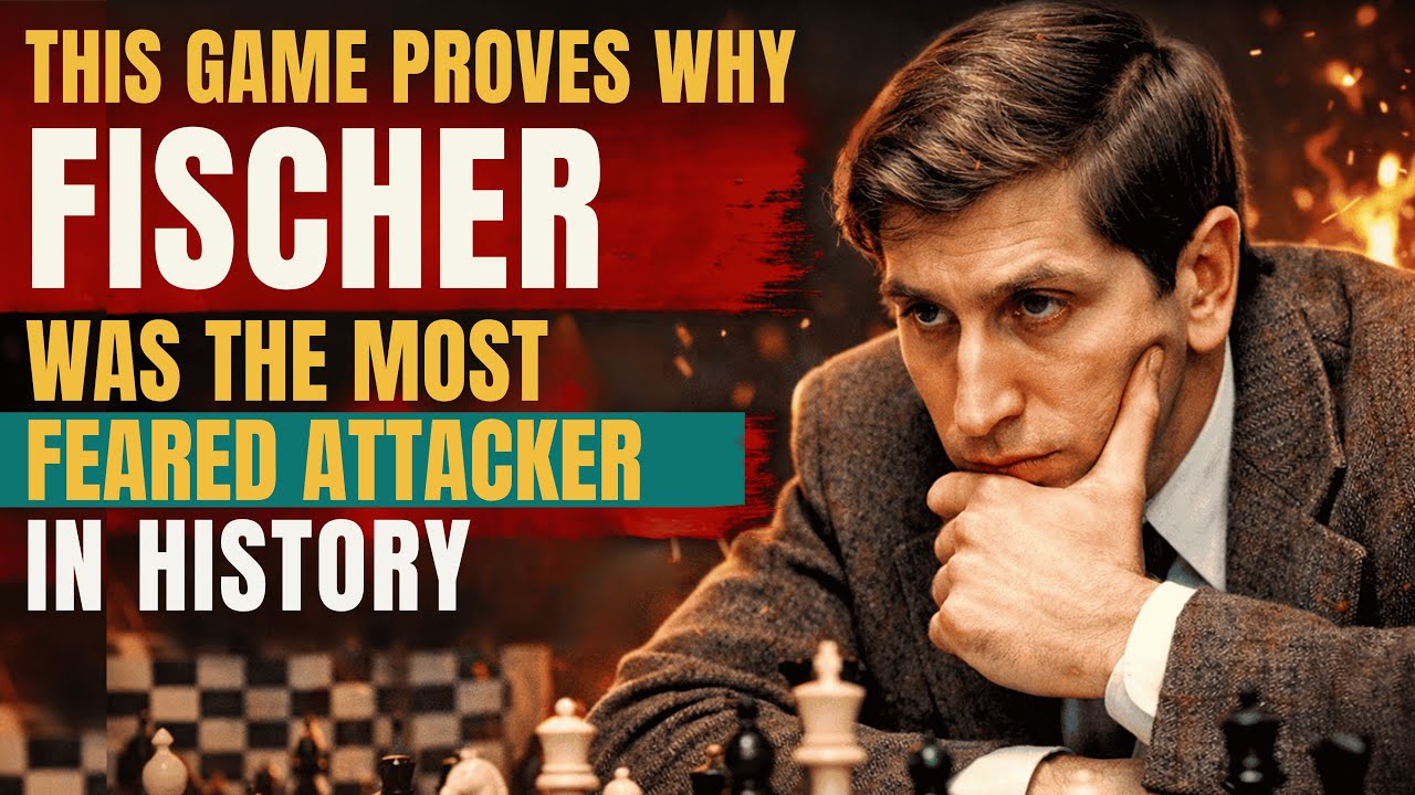 Fischer's Brutal Kingside Assault Demolishes Rossolimo! Epic 1965 US Championship Chess Masterpiece