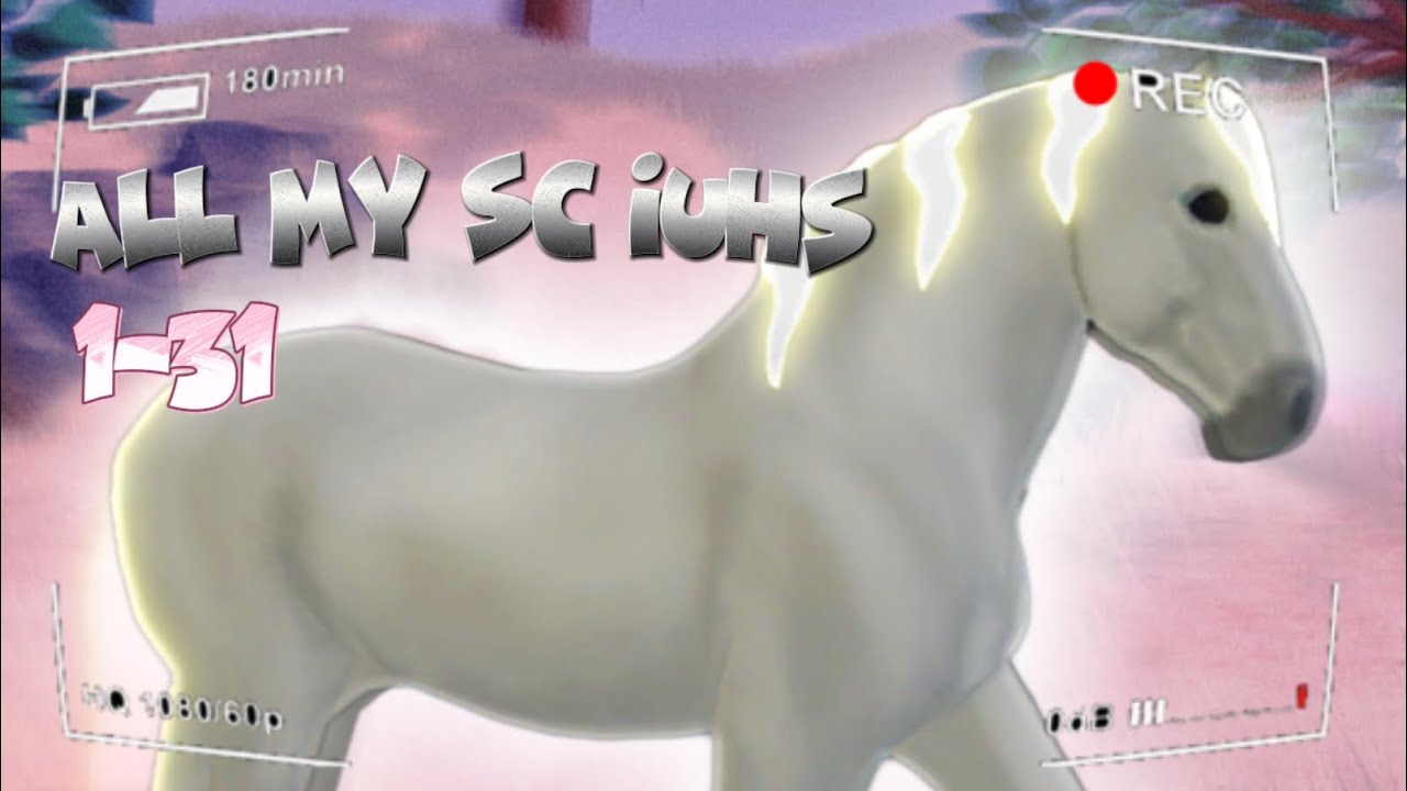 All my SC IUHS 1-31! *WILD HORSE ISLANDS*