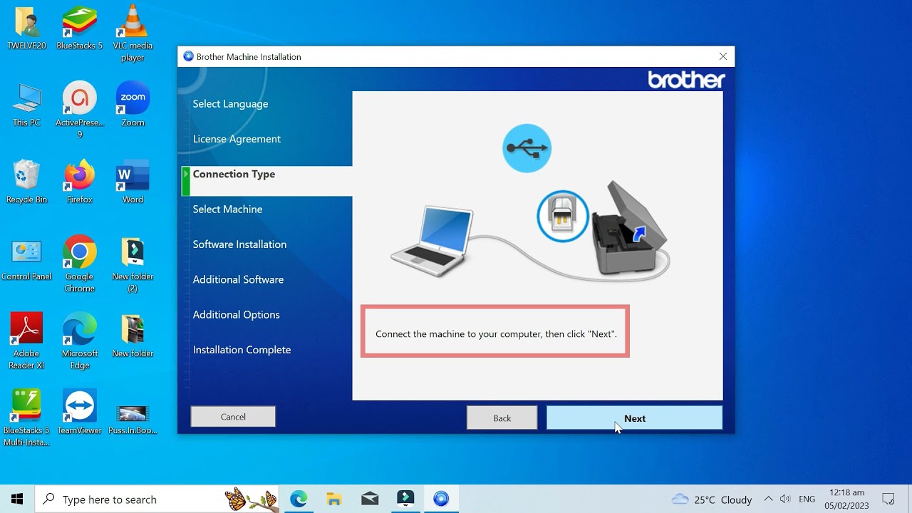 HOW TO INSTALL BROTHER DCP-T420W PRINTER, EASY LANG! WIRED AND WIRELESS INSTALLATION.