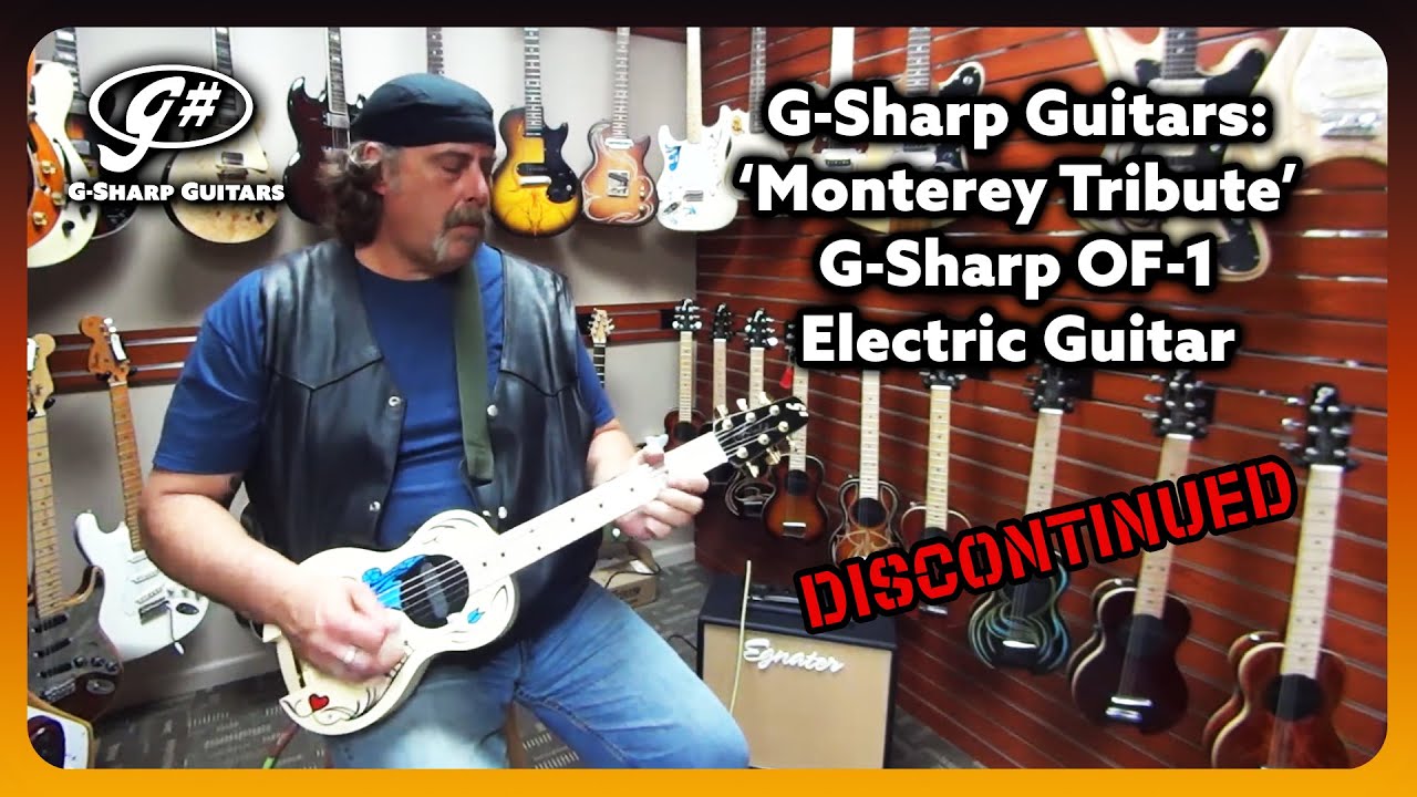 Val Ventro Plays Jimi Hendrix Cover Songs on the 'Monterey Tribute' G-Sharp OF-1 | G-Sharp Guitars
