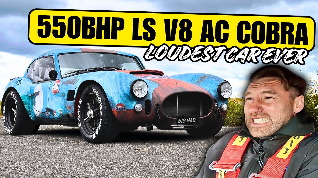 LS V8 AC Cobra: The LOUDEST Car You'll Ever Hear