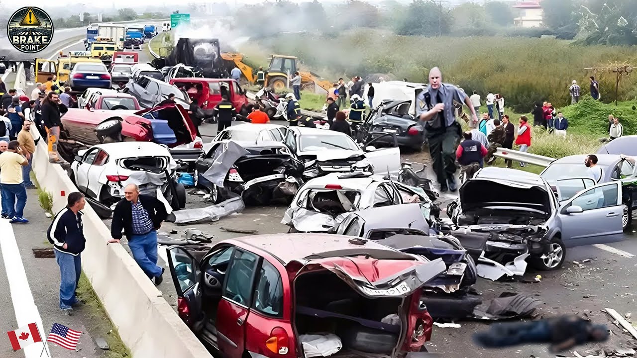 Top 100 Best Brutal Car Crash Moments 2025 &ndash; Idiots in Cars Get Instant Karma