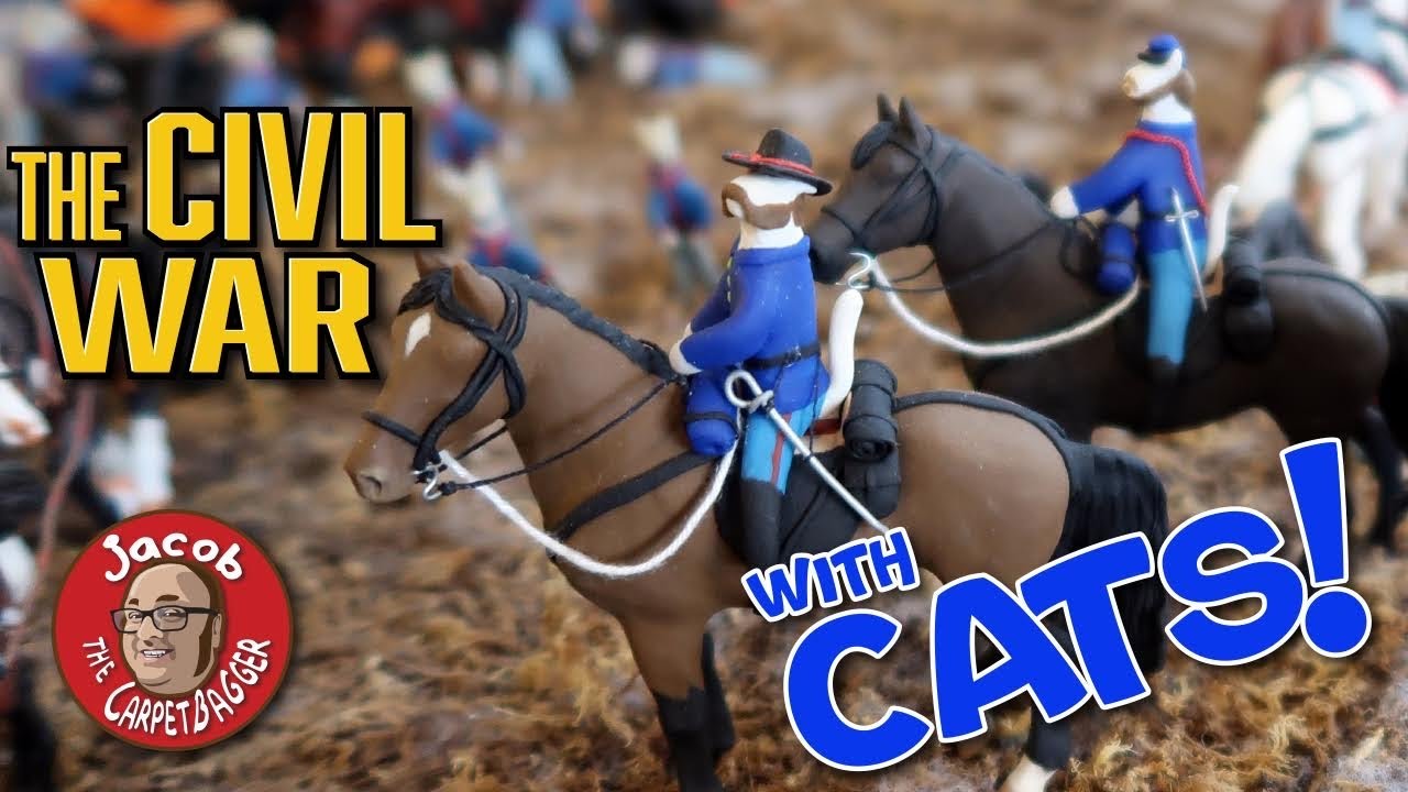 Cats Fighting the Civil War!  Civil War Tails and Mr. Ed's Elephant Museum - Gettysburg, PA