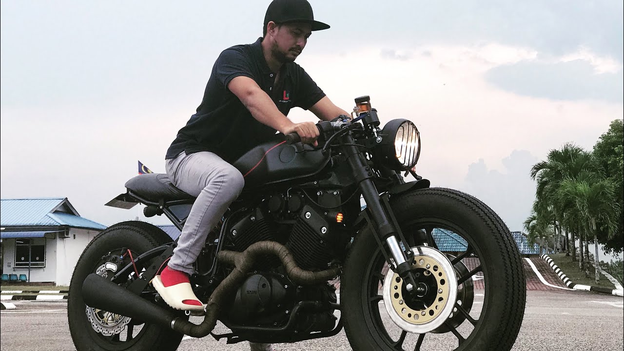Unboxing | Unwraping | Virago xv535 Cafe Racer | Jc's waiting for courier# this will SURPRISED him