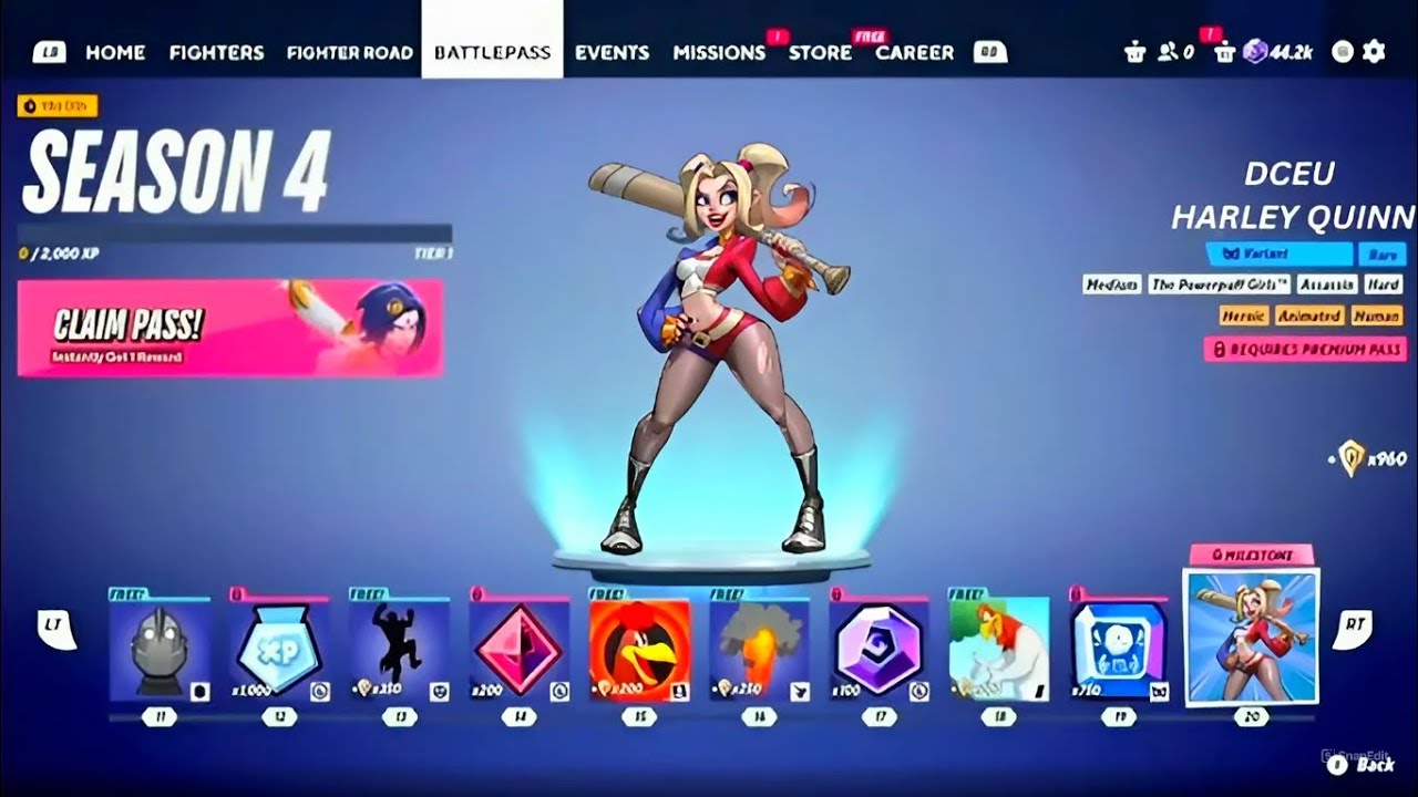 MultiVersus SEASON 4 BATTLE PASS