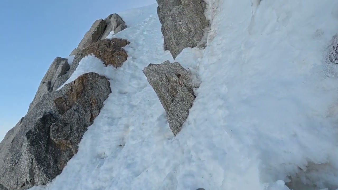 Aiguille du Chardonnet : Éperon Migot