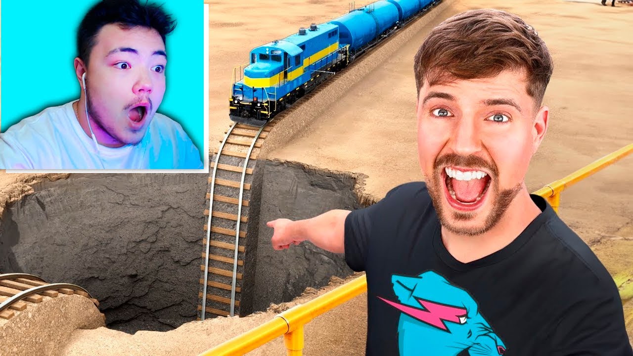 😂 Реакция НА БЕЗУМНЫЙ РОЛИК МИСТЕРА БИСТА!