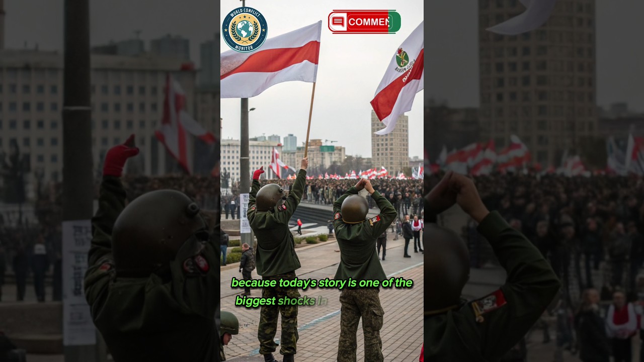 Unthinkable in Minsk: Army Defects and Lukashenko&rsquo;s Power Unravels! |would conflict monitor