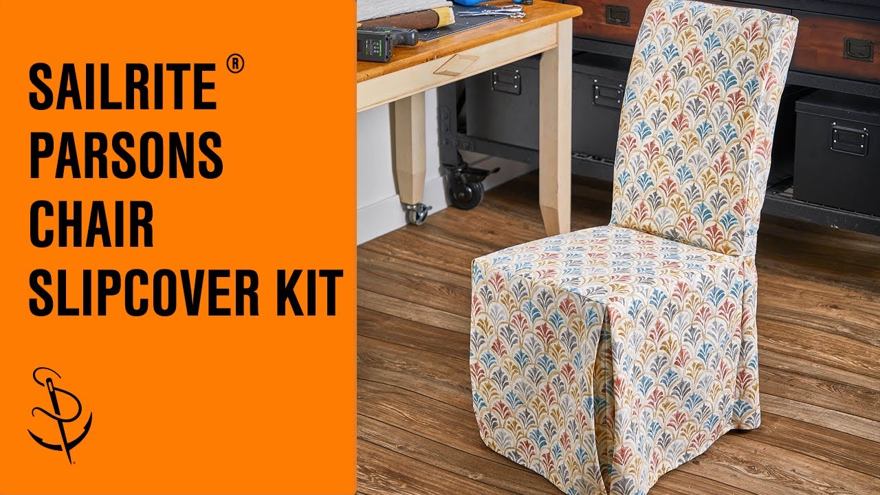 Sailrite® Parsons Chair Slipcover Kit - DIY