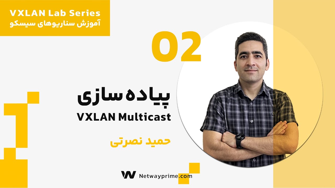 آموزش سناریوهای سیسکو | VXLAN Multicast پیاده‌سازی