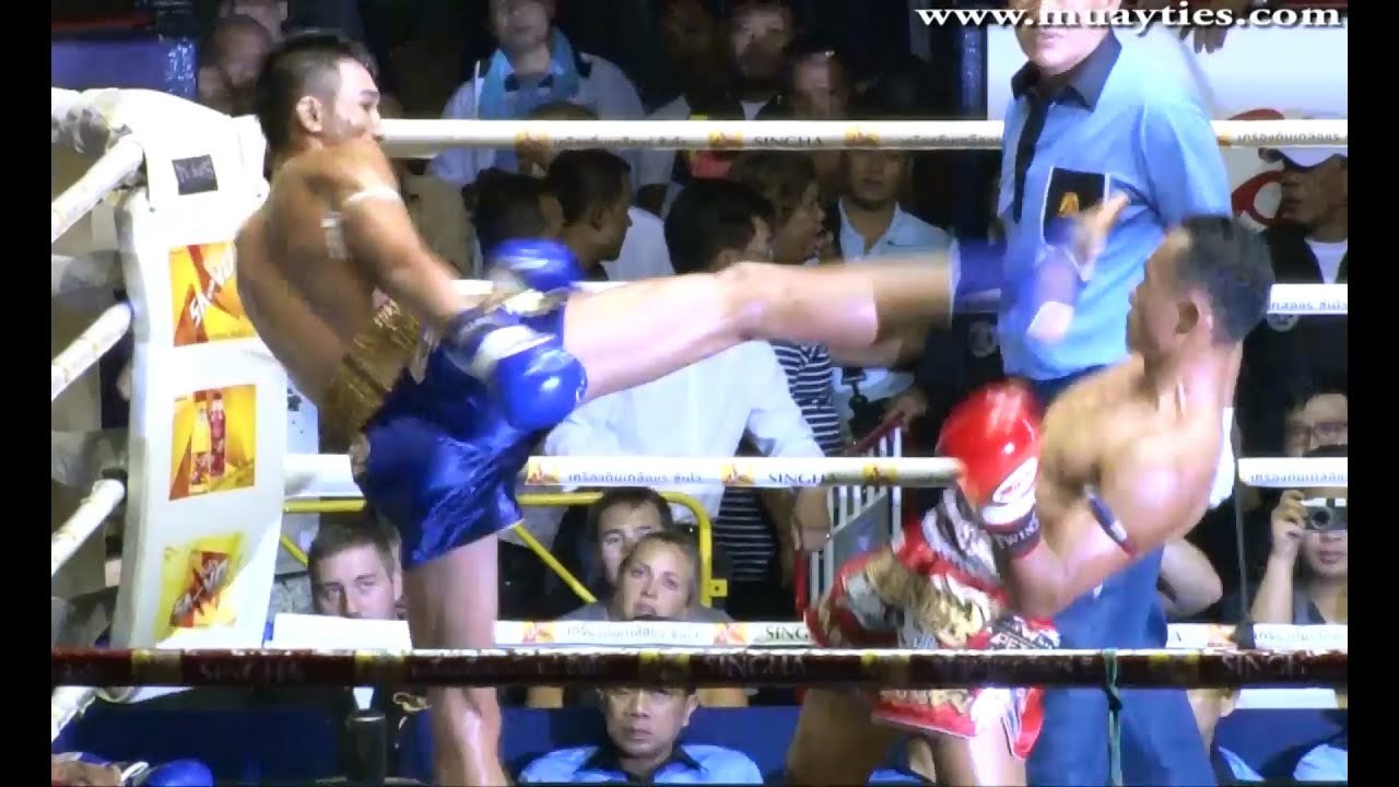 Muay Thai Fight-Saenchai vs Petchmorrakot ,Rajadamnern Stadium Bangkok - 9th Oct. 2014 (Full Fight)