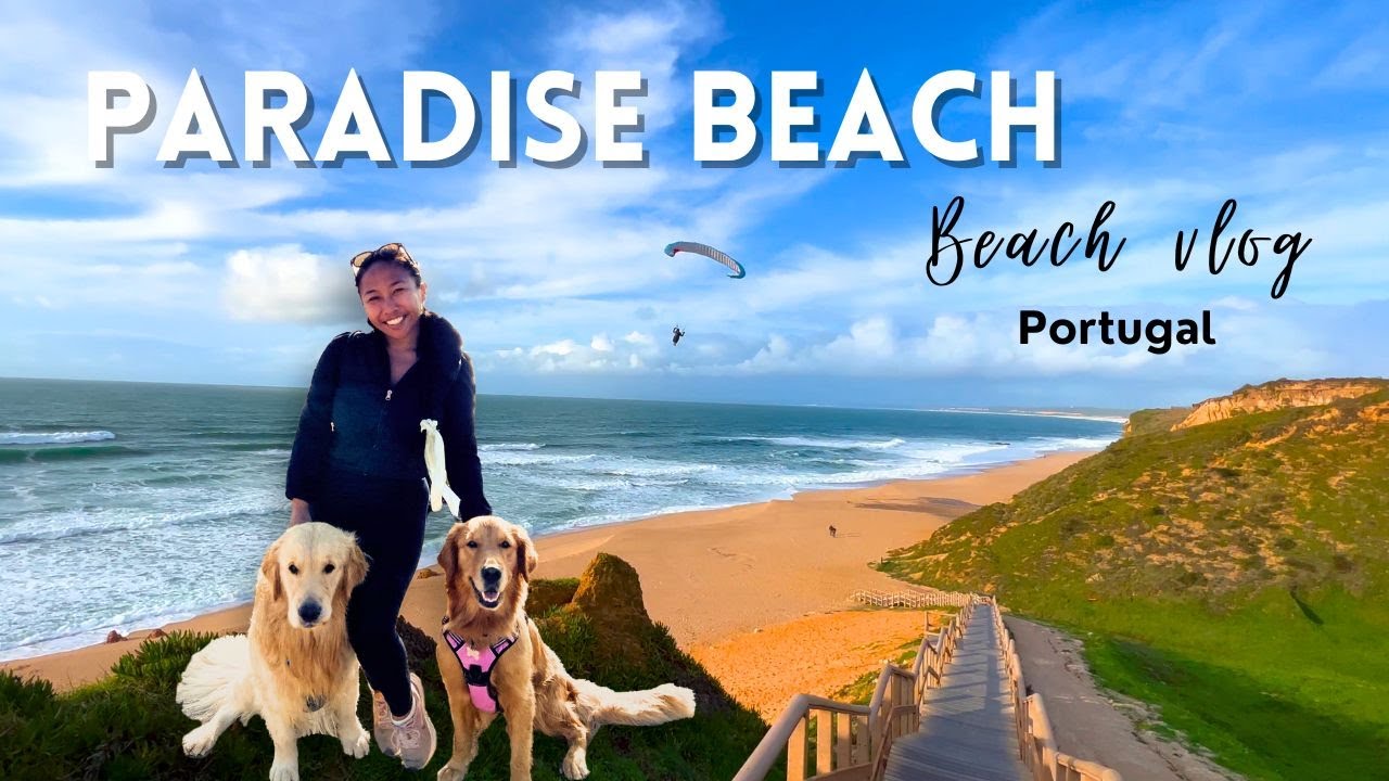 Checking out beaches & paragliding sites near Lisbon | PRAIA DAS BICAS, PORTUGAL