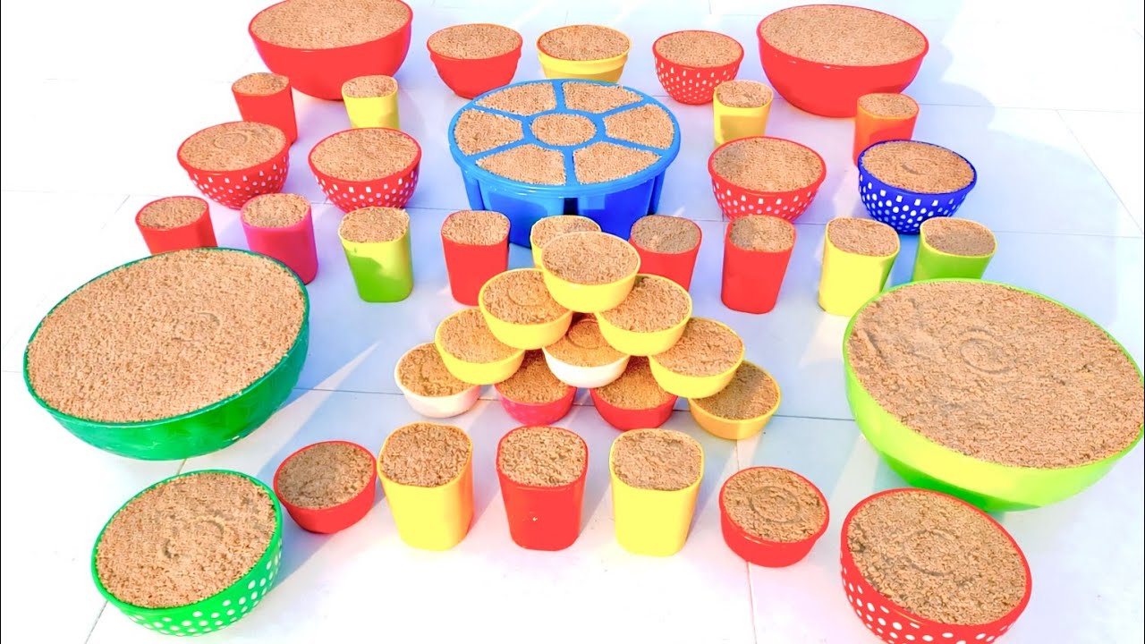 Satisfying Sand clay making video /Diy multiple video||Divya khilona